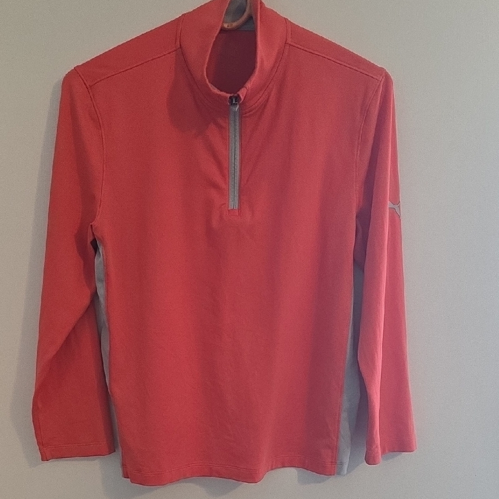 Puma Bold Orange Athletic Top